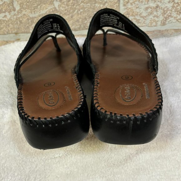 DrScholls women Air Pillo Black Sandals Size 9 - Picture 4 of 4